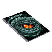 Carnet Œil de prédateur reptile primal (Côté Droit)