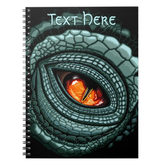 Carnet Œil de prédateur reptile primal (Devant)
