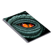 Carnet Œil de prédateur reptile primal (Côté Droit)