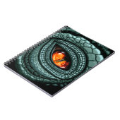 Carnet Œil de prédateur reptile primal (Côté gauche)