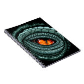 Carnet Œil de prédateur reptile primal (Côté Droit)