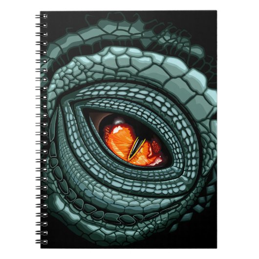 Carnet Œil de prédateur reptile primal (Devant)