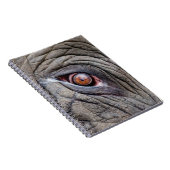 Carnet Oeil d'éléphant animal proche (Côté Droit)