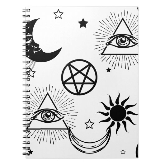 Carnet oeil d'halloween illati (Devant)