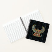 Carnet OEil d'Horus - Pierre de Wadjet et or (Intérieur)