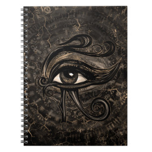Carnet Oeil égyptien de l'art numérique de Horus - de