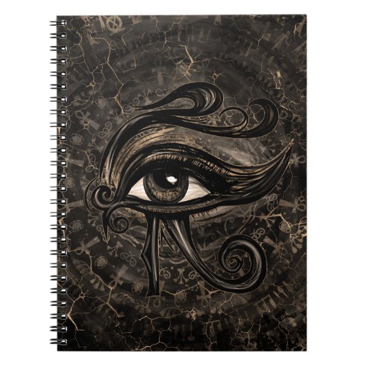 Carnet Oeil égyptien de l'art numérique de Horus - de (Devant)