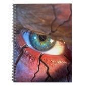 Carnet Oeil fissuré (Devant)