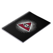 Carnet Oeil freemasonique (Côté gauche)