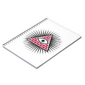 Carnet Oeil freemasonique (Côté gauche)