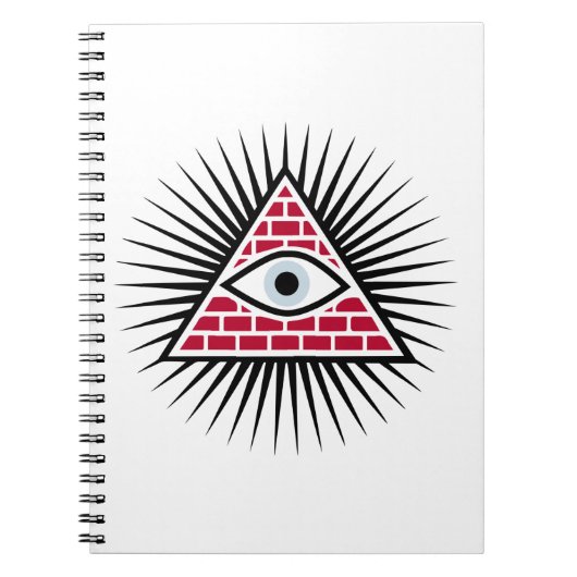 Carnet Oeil freemasonique (Devant)