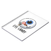 Carnet Œil Friandise Blague drôle de boule oculaire (Côté gauche)
