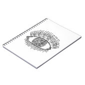 Carnet Oeil inspiré (Côté gauche)