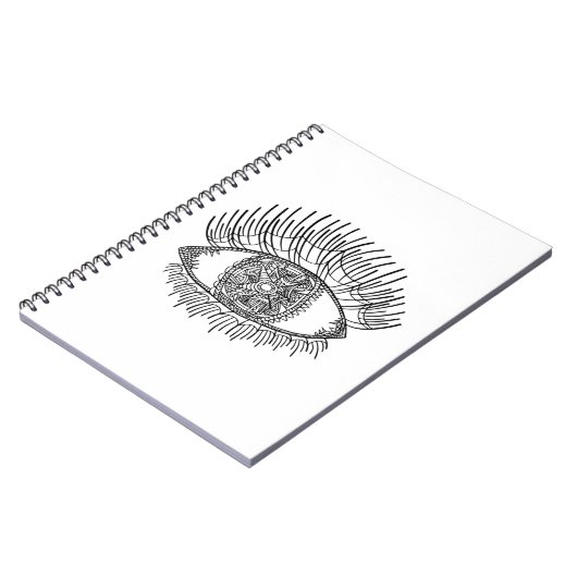 Carnet Oeil inspiré (Côté gauche)