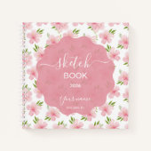 Carnet Œillet Lumineux de Romance (Devant)