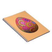 Carnet OEuf de Pâques aux motifs colorés (Côté Droit)