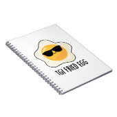 Carnet Œuf Frit TGI Blague de Nourriture Drôle (Côté Droit)
