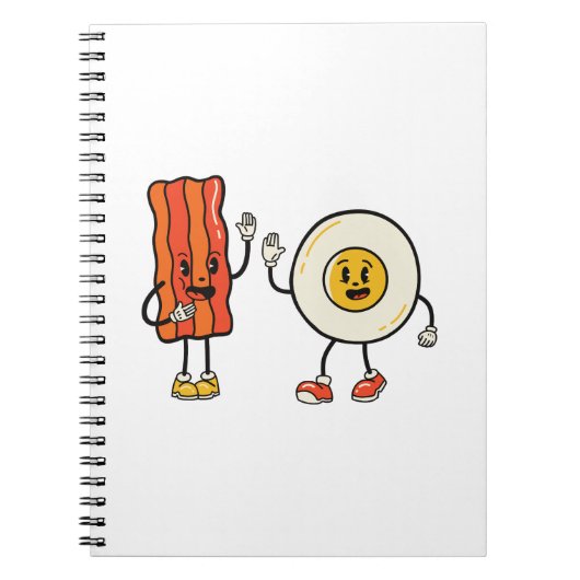 Carnet Oeuf Mélange Et Bacon (Devant)