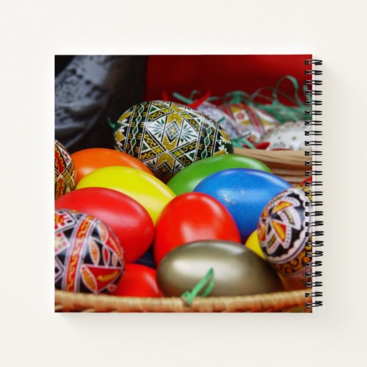 Carnet Oeufs de Pâques (Dos)