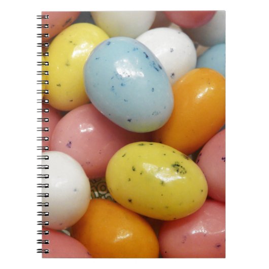 Carnet Oeufs de Pâques de gelée colorée (Devant)