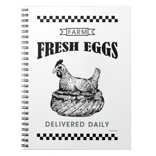 CARNET OEUFS FRAIS DE FERME (Devant)