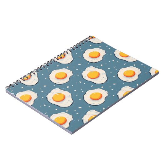 Carnet Oeufs frits sur le bleu (Côté gauche)