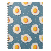 Carnet Oeufs frits sur le bleu (Devant)