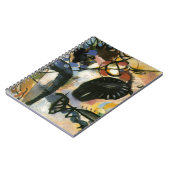 Carnet Oeuvre Abstraite de Kandinsky Black Spot (Côté gauche)