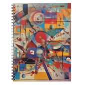 Carnet Oeuvre Abstraite moderne (Devant)