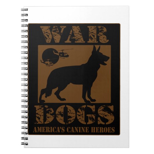 Carnet Oeuvre-Chiens-De-Guerre (Devant)