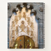 Carnet Œuvre d'art chrétienne de saint (Dos)