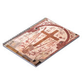 Carnet Œuvre d'art de la Croix chrétienne (Côté gauche)