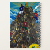 Carnet Œuvre d'art faite main - Coupe du Monde (Verso)