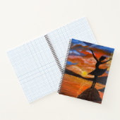Carnet Œuvre d'art faite main / Danse avec sunso (Intérieur)