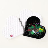 Carnet Œuvre d'art faite main - Papillon Bolssom (Intérieur)