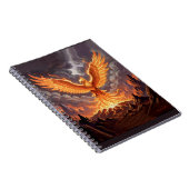 Carnet Œuvre d'art murale triptyque Phoenix Majestique (Côté Droit)
