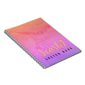 Carnet Oeuvre d'art simple et moderne (Côté Droit)
