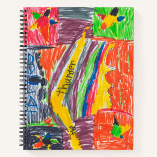 Carnet Oeuvre d'art souvenir d'enfants art ou photo