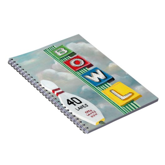 Carnet Oeuvre de Bowling Alley (Côté Droit)