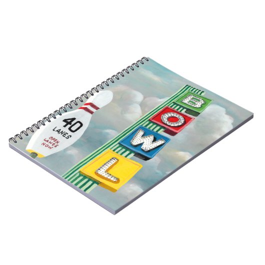 Carnet Oeuvre de Bowling Alley (Côté gauche)