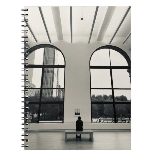 Carnet Oeuvre de Chicago, noir et blanc (Devant)