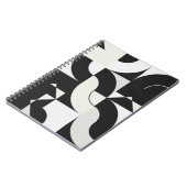Carnet OEuvre de composition Bauhaus réalisée avec l'ele  (Côté gauche)