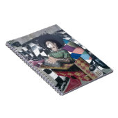 Carnet Oeuvre de graffiti Abstraite (Côté Droit)