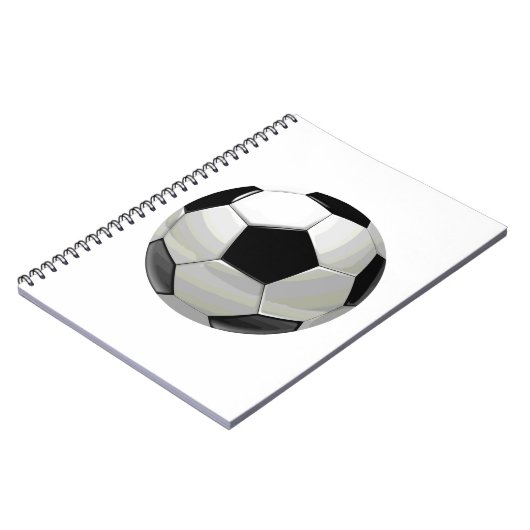 Carnet Oeuvre de soccer unique (Côté gauche)