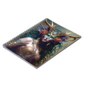 Carnet OEuvre d'Imaginaire de la déesse des bois (Côté gauche)