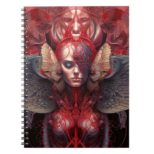Carnet Oeuvre surréaliste Angel (Devant)