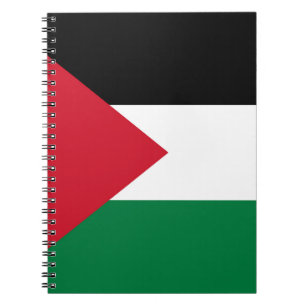 Carnet officiellement le drapeau de l'État de Palestine