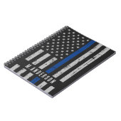 Carnet Officier de police de ligne mince (Côté gauche)