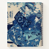Carnet Ogiya uchi Hanaogi par Utagawa Kuniyoshi (Dos)