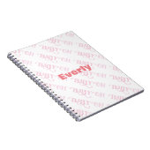Carnet Oh Baby Personnalisé Fille Rose (Côté Droit)